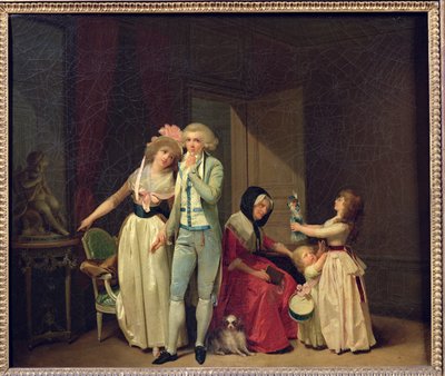 Coloro che ispirano amore lo estinguono, o Il filosofo, 1790 da Louis Leopold Boilly